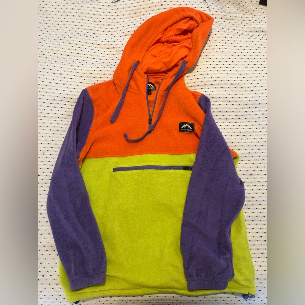 Men’s Neon Multicolored Fleece